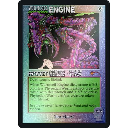 Wurmcoil Engine (Rainbow Foil) (SLD-1661) - Secret Lair Drop Series Foil