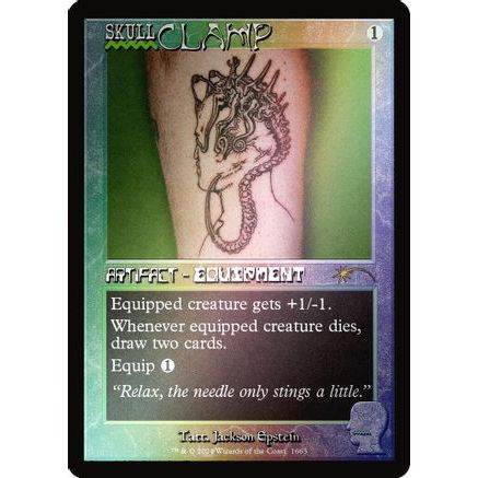 Skullclamp (Rainbow Foil) (SLD-1663) - Secret Lair Drop Series Foil