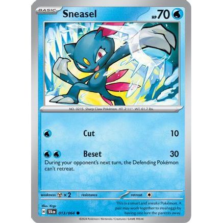 Sneasel 13 - SV Shrouded Fable Reverse Holofoil