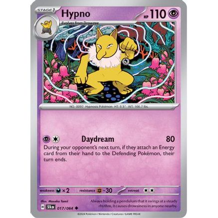 Hypno 17 - SV Shrouded Fable Reverse Holofoil