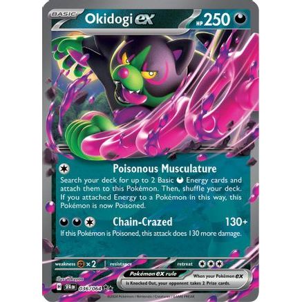 Okidogi ex - 036/064 36 - SV Shrouded Fable Holofoil