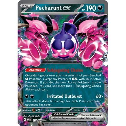 Pecharunt ex - 039/064 39 - SV Shrouded Fable Holofoil