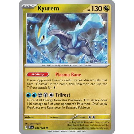 Kyurem 47 - SV Shrouded Fable Reverse Holofoil
