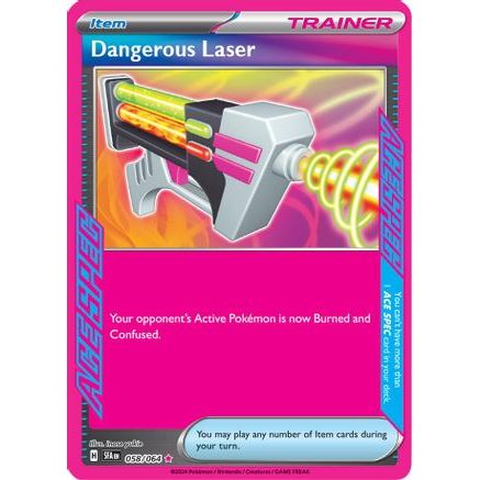 Dangerous Laser 58 - SV Shrouded Fable Holofoil