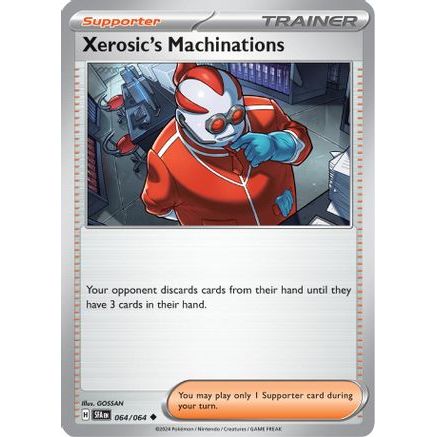 Xerosic's Machinations - 064/064 64 - SV Shrouded Fable Reverse Holofoil