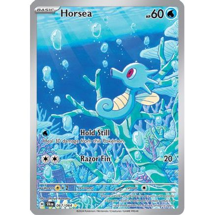 Horsea - 067/064 67 - SV Shrouded Fable Holofoil