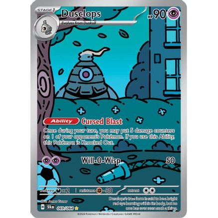 Dusclops - 069/064 69 - SV Shrouded Fable Holofoil