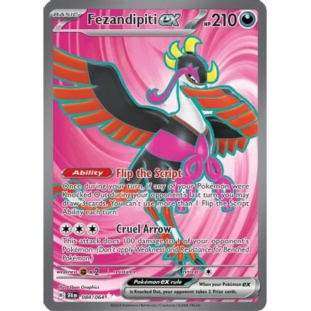 Fezandipiti ex - 084/064 84 - SV Shrouded Fable Holofoil