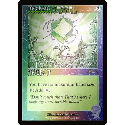Thought Vessel (1665) (Rainbow Foil) (SLD-1665) - Secret Lair Drop Series Foil
