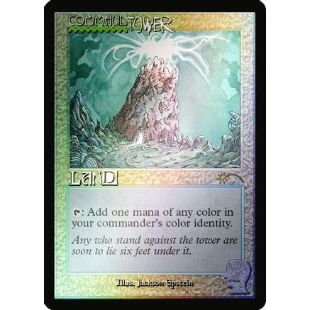 Command Tower (1666) (Rainbow Foil) (SLD-1666) - Secret Lair Drop Series Foil