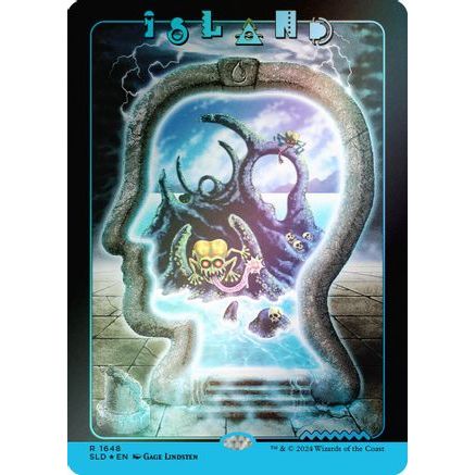 Island (1648) (Rainbow Foil) (SLD-1648) - Secret Lair Drop Series Foil