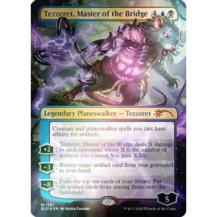 Tezzeret, Master of the Bridge (Rainbow Foil) (SLD-1701) - Secret Lair Drop Series Foil