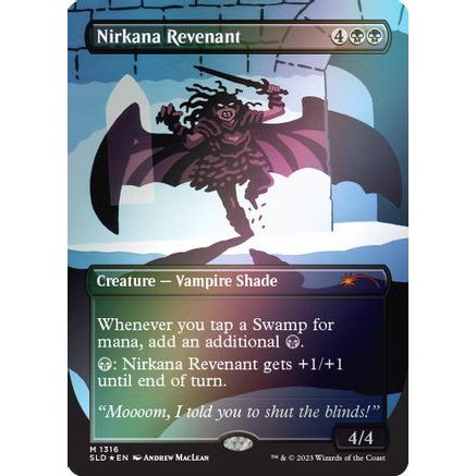 Nirkana Revenant (Rainbow Foil) (SLD-1316) - Secret Lair Drop Series Foil