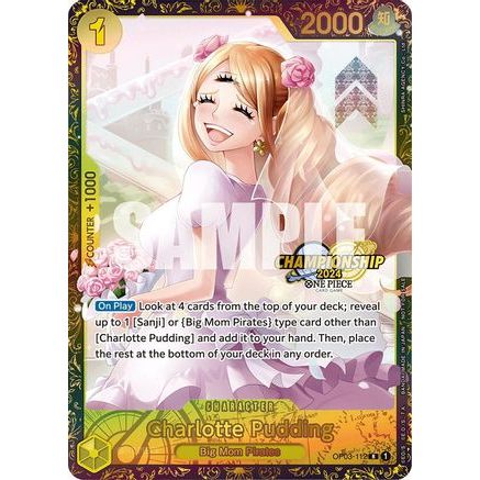 Charlotte Pudding (Championship 2024) (OP03-112) - One Piece Promotion Cards Foil