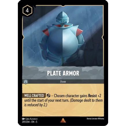 Plate Armor (201/204) - Shimmering Skies Cold Foil