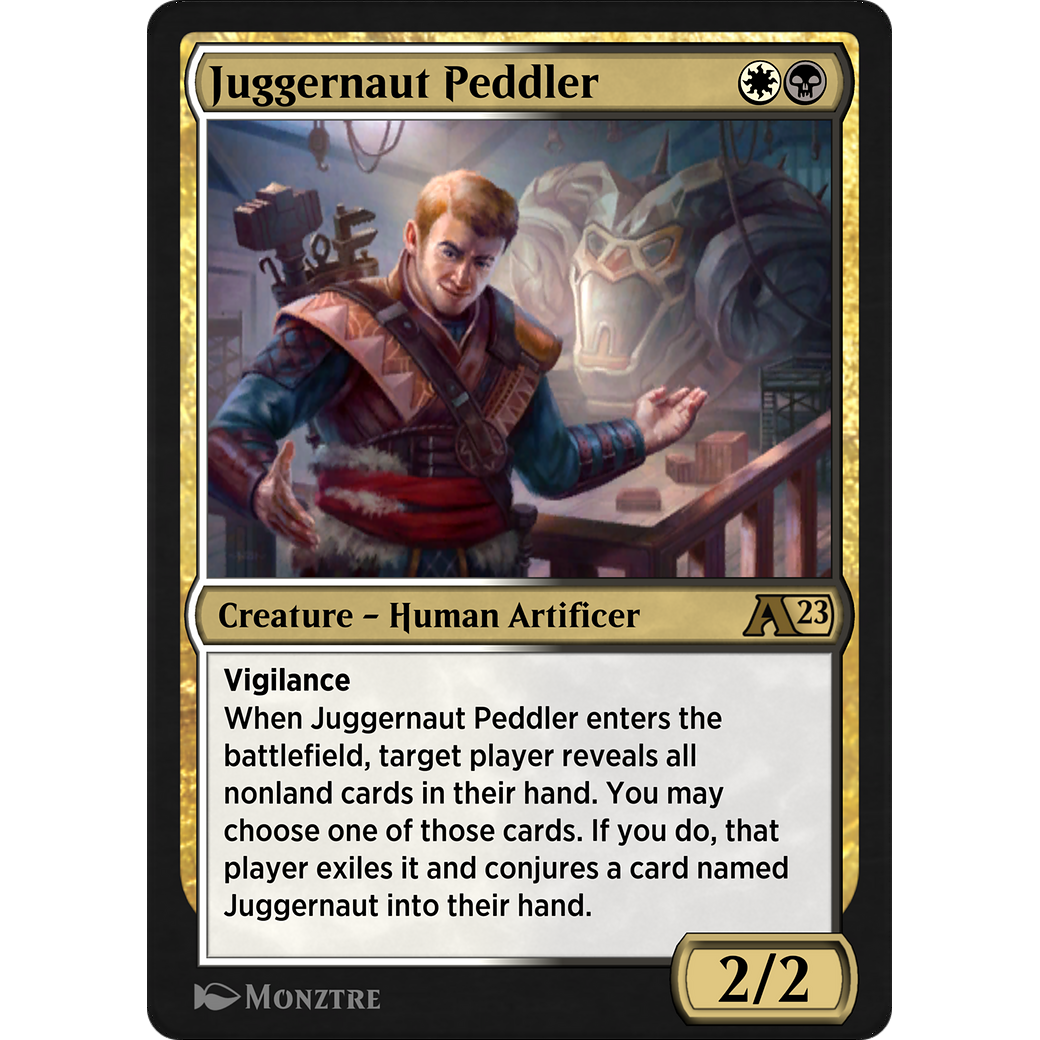 Juggernaut Peddler (YDMU-023) - Alchemy: Dominaria