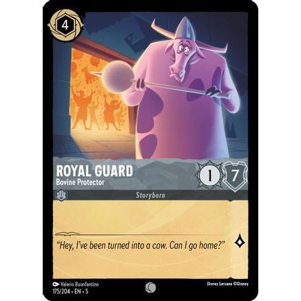 Royal Guard - Bovine Protector (175/204) - Shimmering Skies Cold Foil