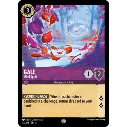 Gale - Wind Spirit (42/204) - Shimmering Skies Cold Foil