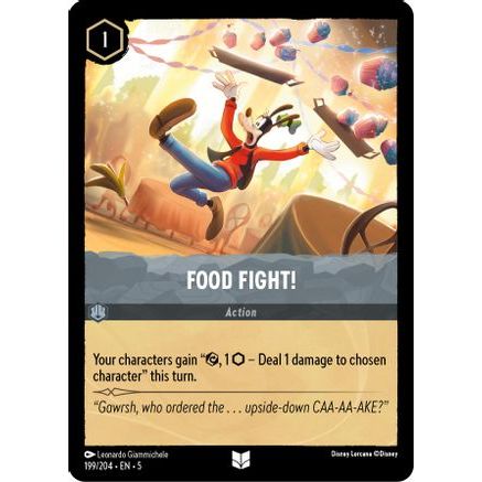 Food Fight! (199/204) - Shimmering Skies Cold Foil