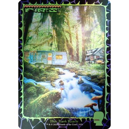 Forest (1656) (Rainbow Foil) (SLD-1656) - Secret Lair Drop Series Foil