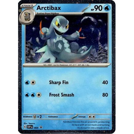 Arctibax - 064 (Cosmos Holo) 64 - SV Scarlet & Violet Promo Cards Holofoil