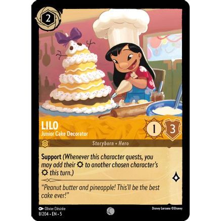Lilo - Junior Cake Decorator (8/204) - Shimmering Skies Cold Foil