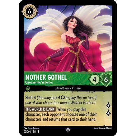 Mother Gothel - Unwavering Schemer (92/204) - Shimmering Skies