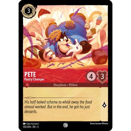 Pete - Pastry Chomper (120/204) - Shimmering Skies Cold Foil