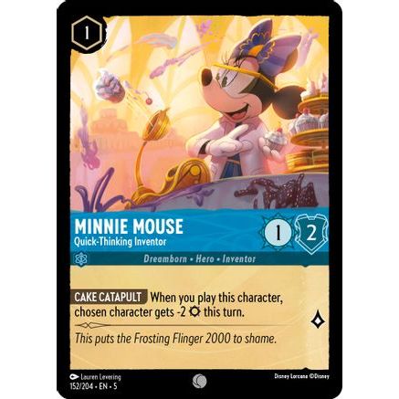 Minnie Mouse - Quick-Thinking Inventor (152/204) - Shimmering Skies Cold Foil