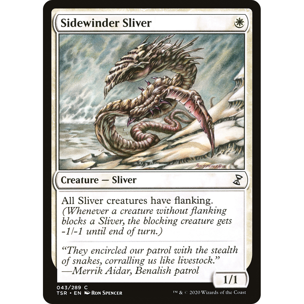 Sidewinder Sliver (TSR-043) - Time Spiral Remastered