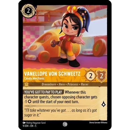 Vanellope von Schweetz - Candy Mechanic (9/204) - Shimmering Skies Cold Foil