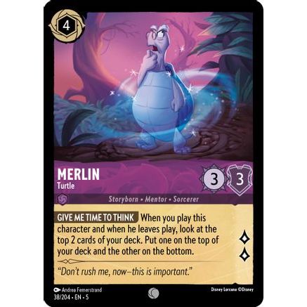 Merlin - Turtle (38/204) - Shimmering Skies Cold Foil