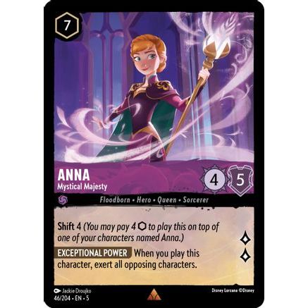 Anna - Mystical Majesty (46/204) - Shimmering Skies Cold Foil