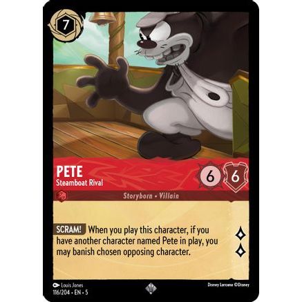 Pete - Steamboat Rival (116/204) - Shimmering Skies Cold Foil