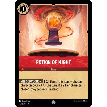 Potion of Might (132/204) - Shimmering Skies Cold Foil