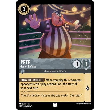 Pete - Games Referee (195/204) - Shimmering Skies Cold Foil