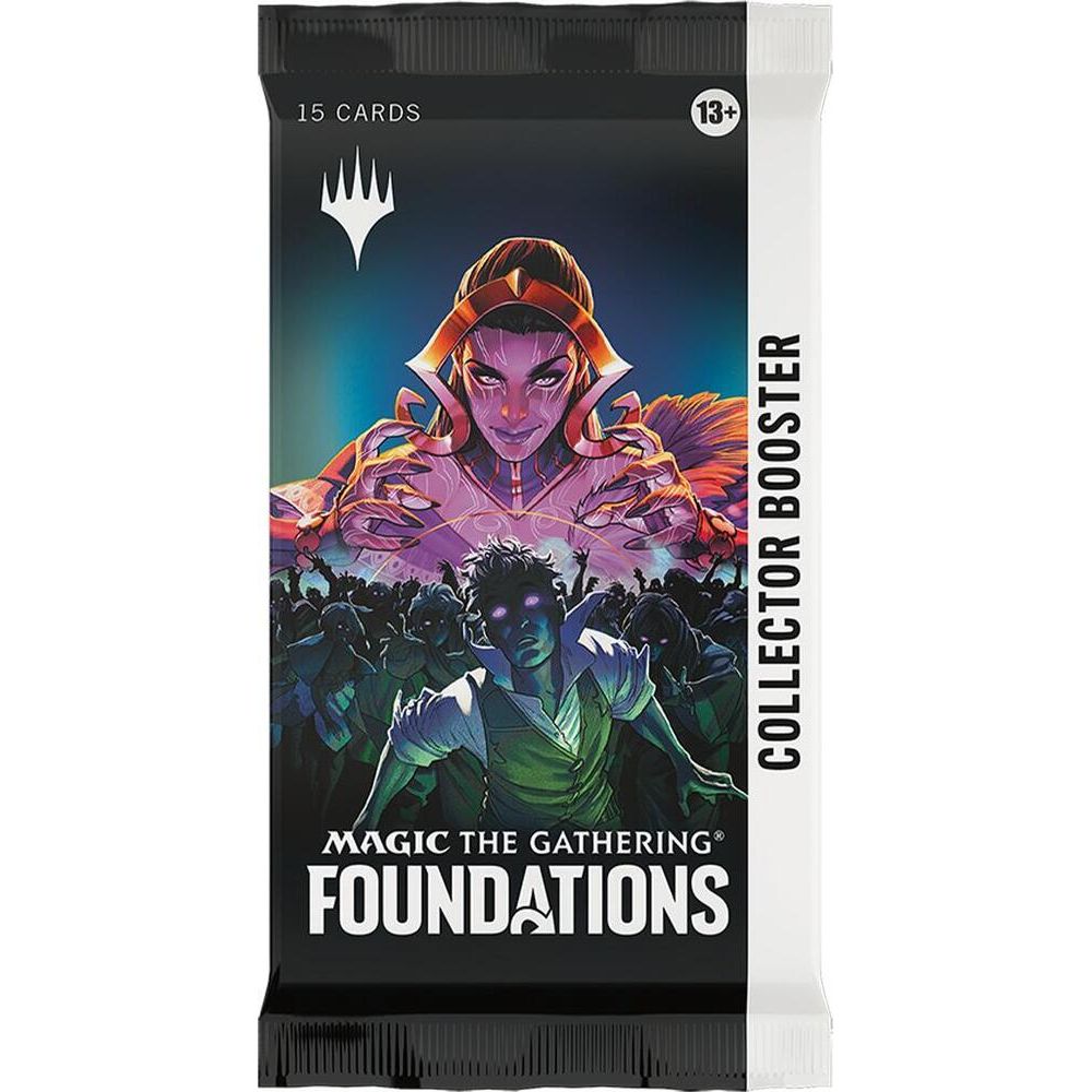 Magic The Gathering: Foundations Omega Collector Booster Pack Magic The Gathering: Foundations Omega Collector Booster Pack