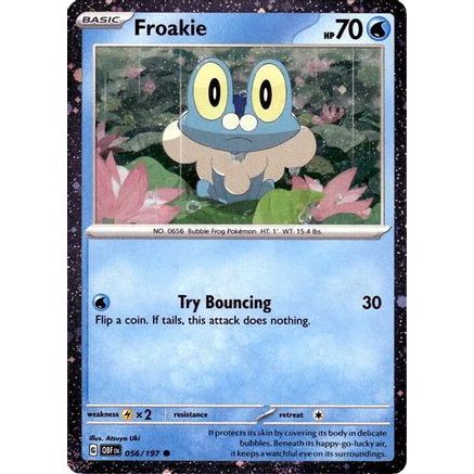 Froakie - 056/197 (Cosmos Holo) 56 - Miscellaneous Cards & Products Holofoil