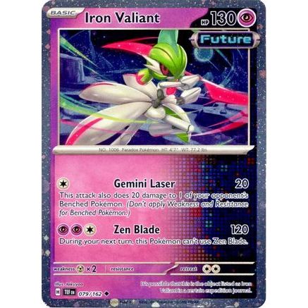 Iron Valiant - 079/162 (Cosmos Holo) 79 - Miscellaneous Cards & Products Holofoil