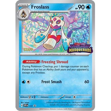 Froslass - 117 [Staff] 117 - SV Scarlet & Violet Promo Cards Holofoil