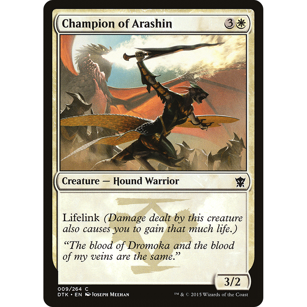 Champion of Arashin (DTK-009) - Dragons of Tarkir