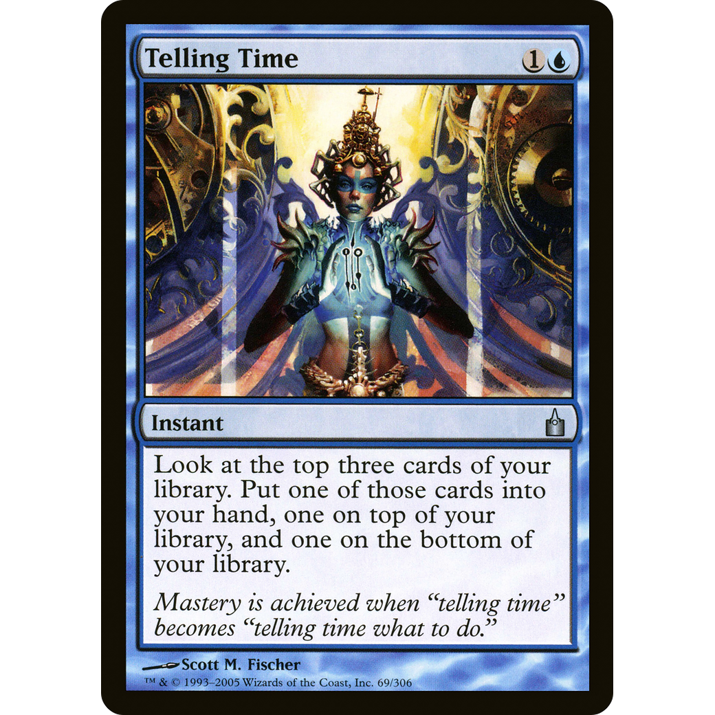 Telling Time (RAV-069) - Ravnica: City of Guilds Foil