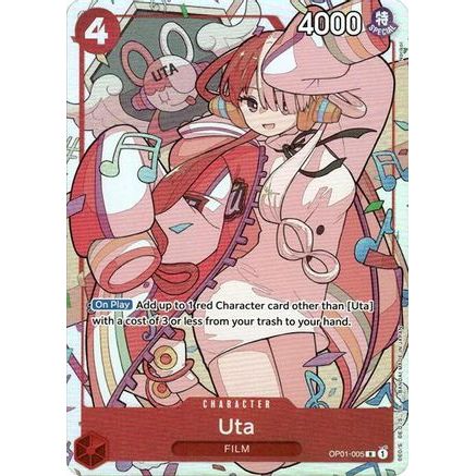 Uta - OP01-005 (Premium Card Collection -Uta-) (OP01-005) - One Piece Promotion Cards Foil
