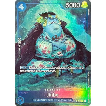 Jinbe (Premium Card Collection -BANDAI CARD GAMES Fest. 23-24 Edition-) (P-030) - One Piece Promotion Cards Foil