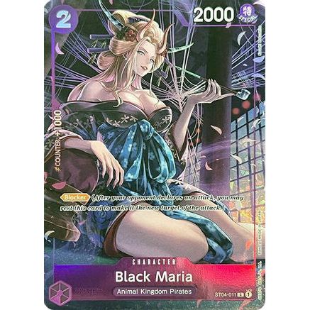 Black Maria (Premium Card Collection -BANDAI CARD GAMES Fest. 23-24 Edition-) (ST04-011) - One Piece Promotion Cards Foil
