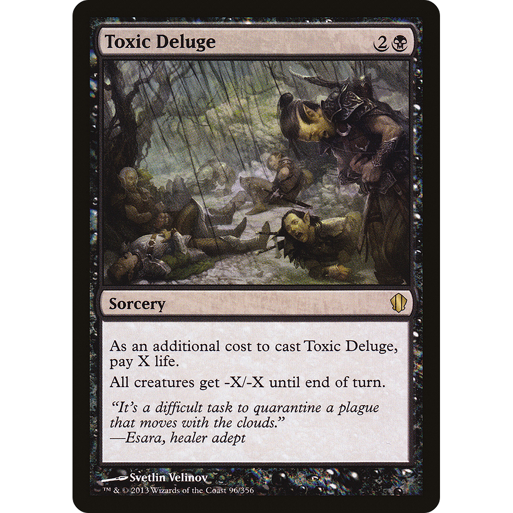 Toxic Deluge (C13-096) - Commander 2013
