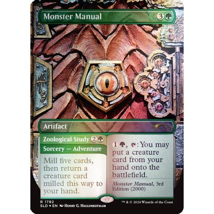 Monster Manual (Rainbow Foil) (SLD-1782) - Secret Lair Drop Series Foil
