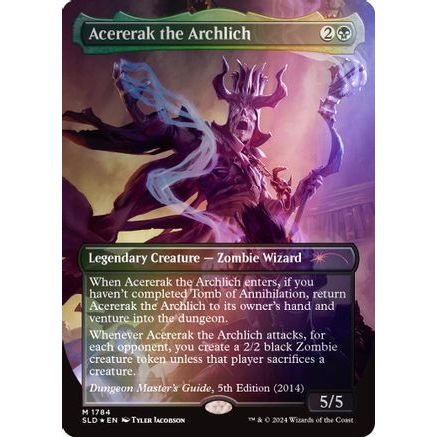 Acererak the Archlich (Rainbow Foil) (SLD-1784) - Secret Lair Drop Series Foil