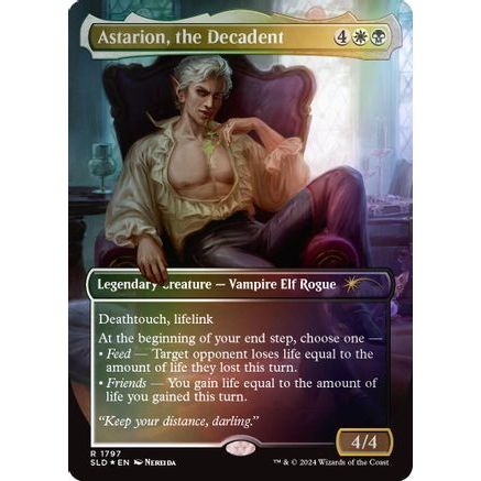 Astarion, the Decadent (Rainbow Foil) (SLD-1797) - Secret Lair Drop Series Foil