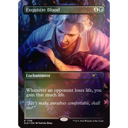 Exquisite Blood (Rainbow Foil) (SLD-1798) - Secret Lair Drop Series Foil